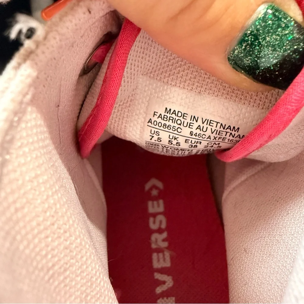 Converse Chuck Taylor All Star Move High 'Barely Rose' Light‎ Pink Sneaker High - Picture 7 of 8